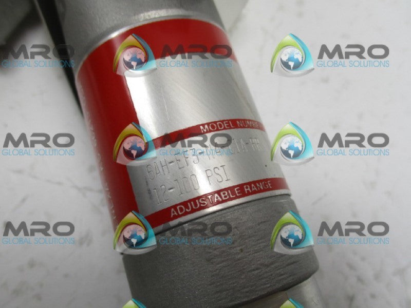 SOR 6AH-EF3-N4-C1A-RR EXPLOSION PROOF PRESSURE SWITCH 12-100PSI NSNP