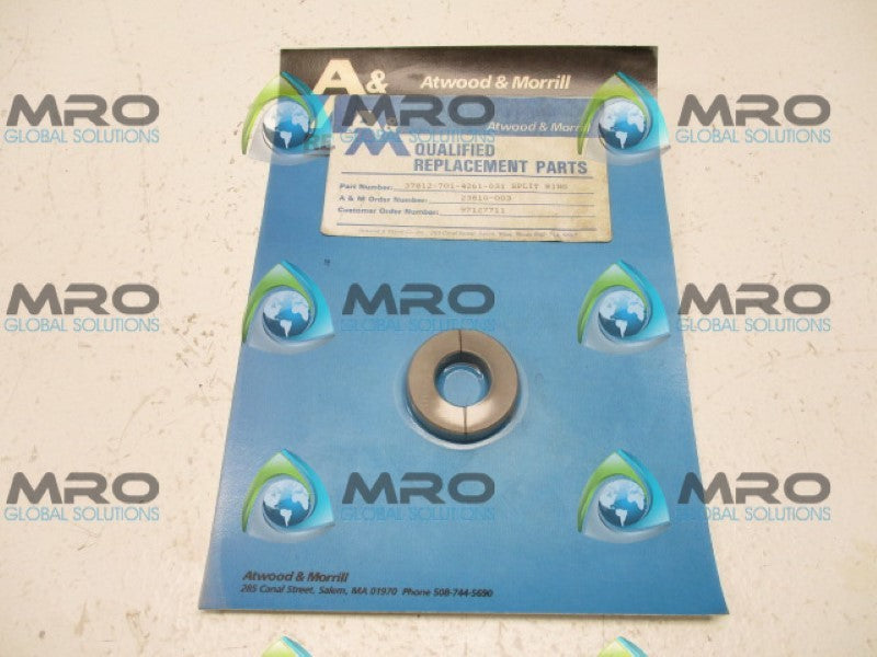 ATWOOD&MORRILL 37812-701-4261-031 SPLIT RING NSMP