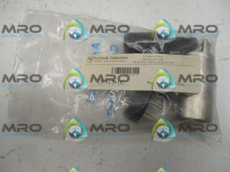 NOREMAK INDUSTRIES EP312-1C MALE AUDIO PLUG 3P  NSMP