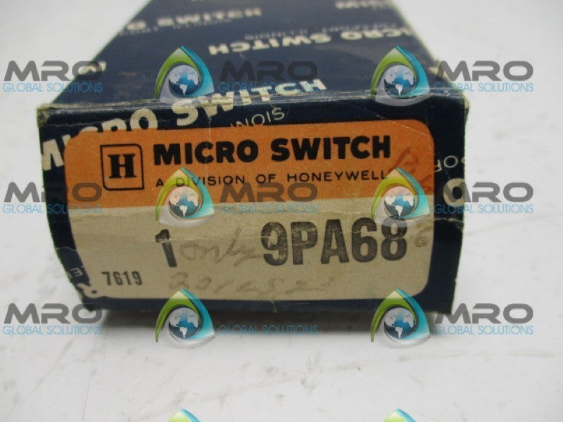 MICRO SWITCH 9PA68 LIMIT SWITCH HEAD NSMP