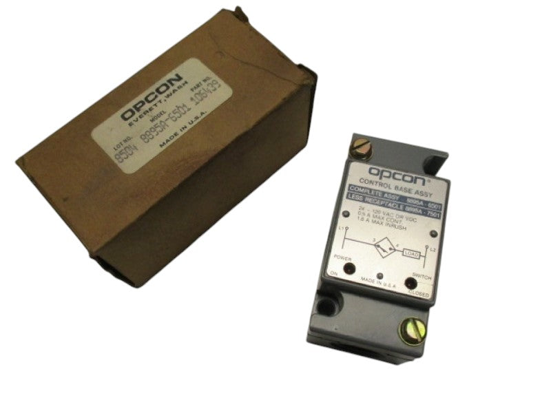 OPCON 8895A-6501 CONTROL BASE ASSEMBLY BODY  NSMP