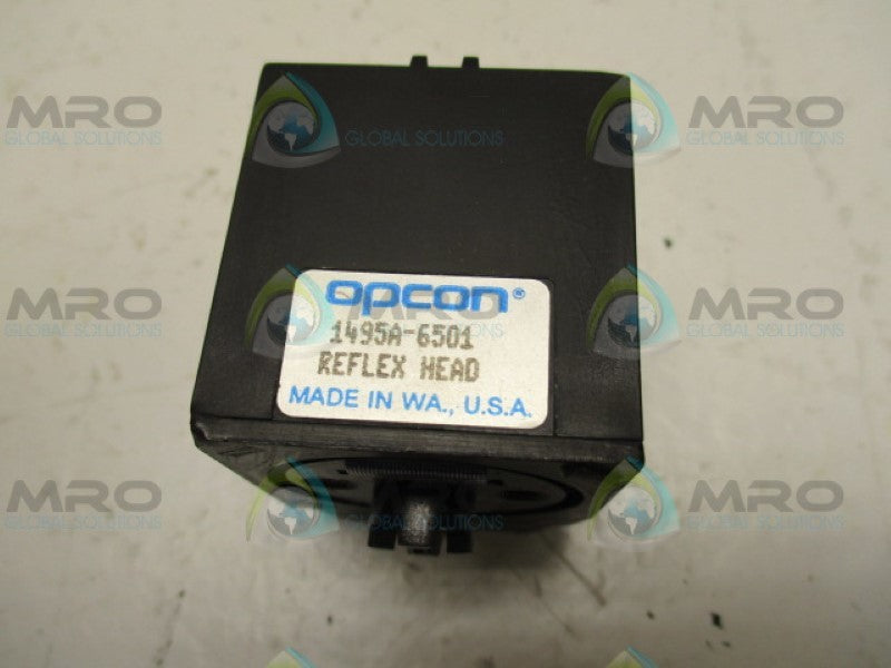 OPCON 1495A-6501 PHOTOELECTRIC RELFEX HEAD NSMP