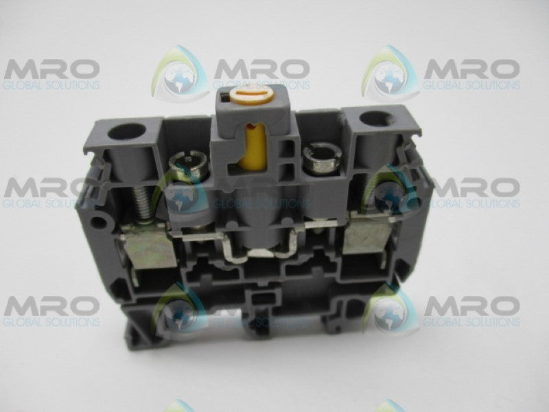 ENTRELEC M6/8-STP GRAY TERMINAL BLOCK UNMP