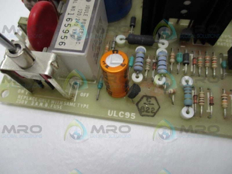 JOULE POWER ULC95 POWER SUPPLY BOARD WITH SWITCH  UNMP