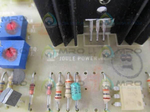 JOULE POWER ULC95 POWER SUPPLY BOARD WITH SWITCH  UNMP