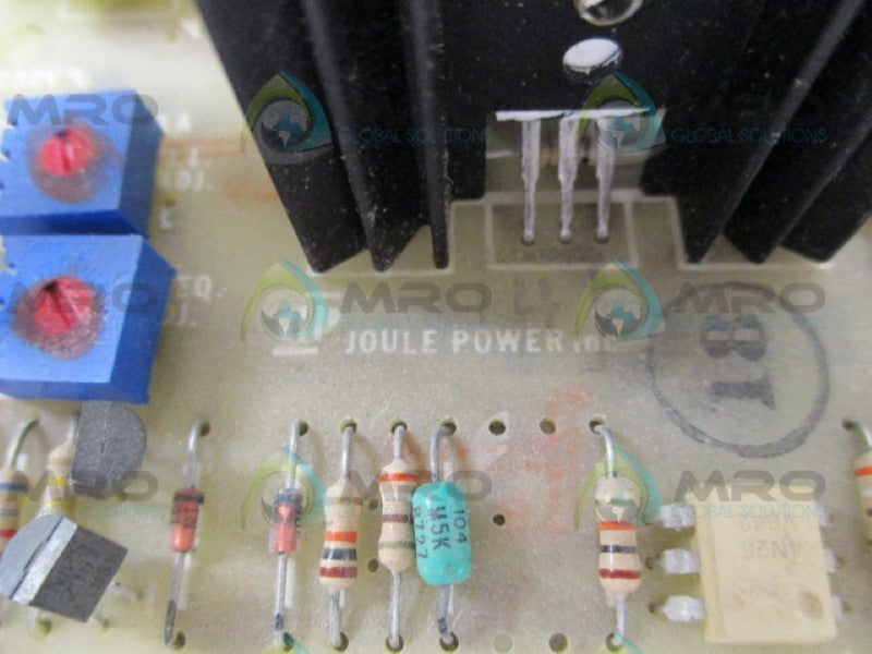 JOULE POWER ULC95 POWER SUPPLY BOARD WITH SWITCH  UNMP