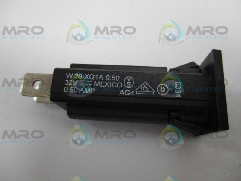 POTTER&BRUMFIELD W28-XQ1A-0.50 THERMAL CIRCUIT BREAKER 1/2A 32V UNMP