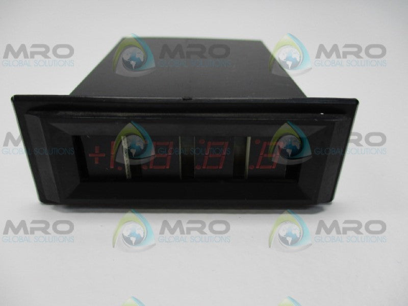 NON-LINEAR SYSTEMS PM-349 DIGITAL PANEL METER (AS PICTURED) UNMP