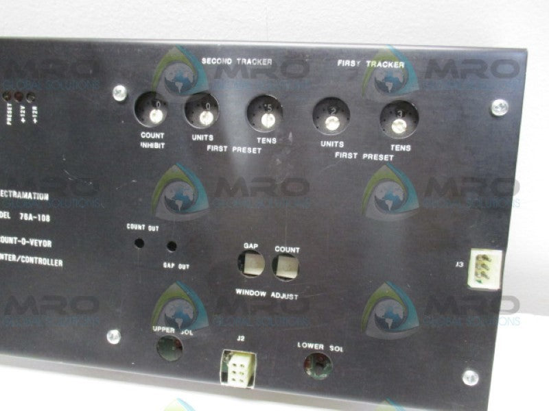 ELECTAMATION 76A-108 COUNT-O-VEYOR COUNTER/CONTROLLER UNMP