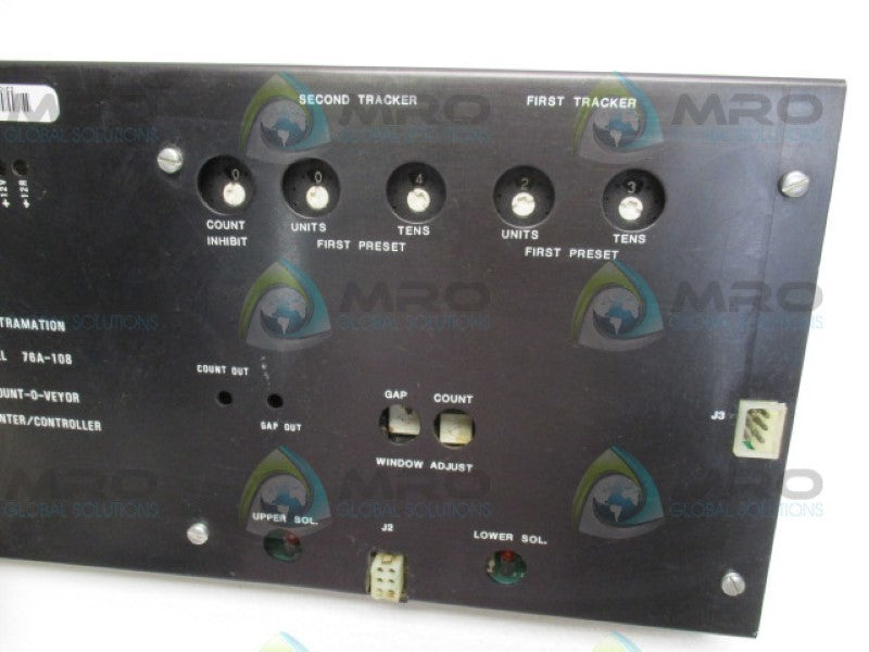 ELECTAMATION 76A-108 COUNT-O-VEYOR COUNTER/CONTROLLER (AS PICTURED) UNMP