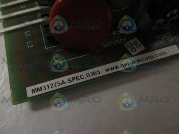 MINARIK MM31225A-SPEC.0365 170-0391 REV.3 BOARD (AS PICTURED) UNMP