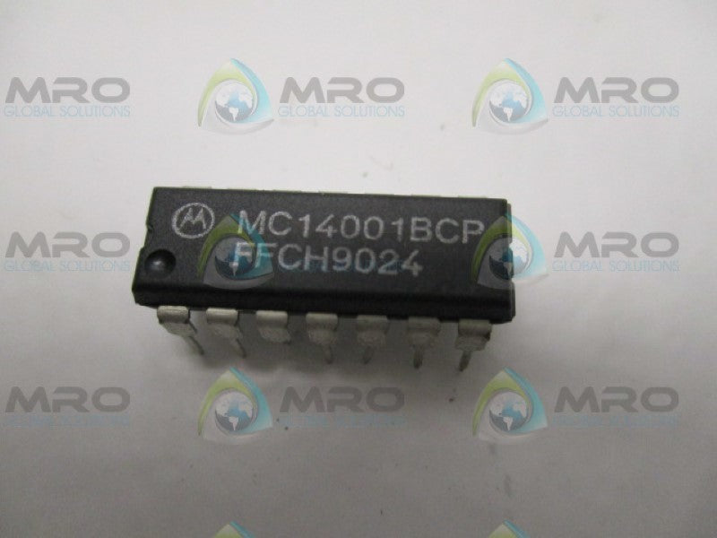 MOTOROLA MC14001BCP INTEGRATED CIRCUIT NSNP
