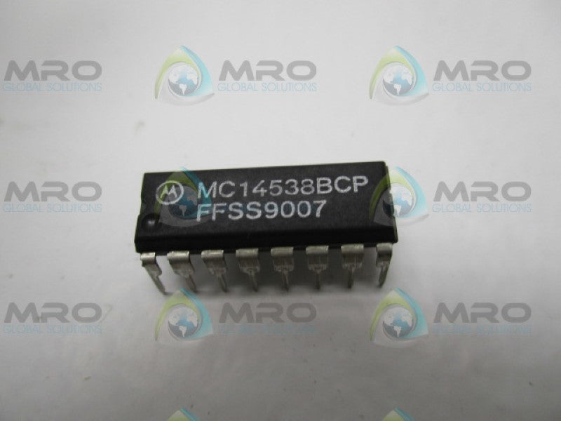 MOTOROLA MC14538BCP INTEGRATED CIRCUIT NSNP
