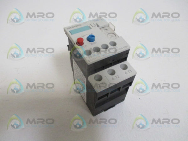 SIEMENS 3RU1126-1EB0 OVERLOAD RELAY UNMP