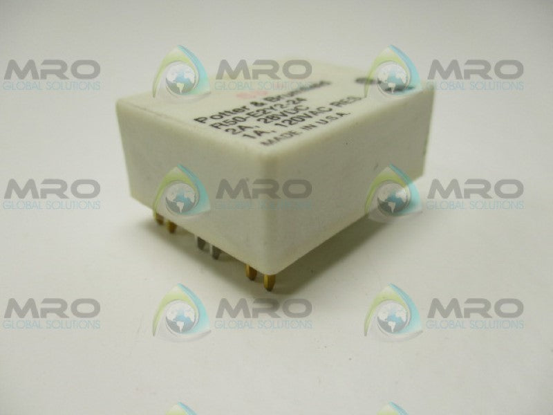 POTTER&BRUMFIELDR 50-E2Y2-24VDC RELAY 28VDC 120VAC UNMP