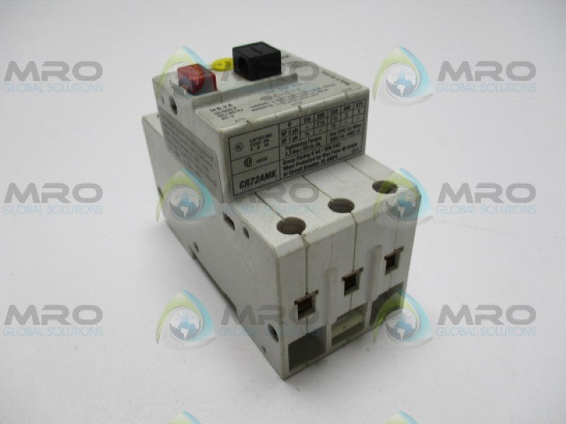 GENERAL ELECTRIC CR72AMK STARTER MOTOR PROTECTOR 4.0-6.6A UNMP