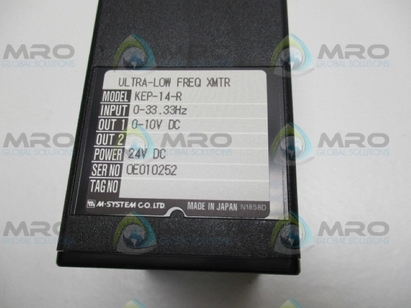 MSYSTEMS KEP-14-R SIGNAL CONDITIONER 24VDC NSMP