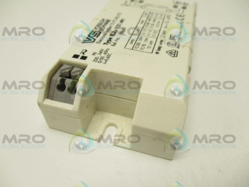 VOSSLOH SCHWABE ELXS121.901 188663 ELECTRONIC BALLAST  UNMP