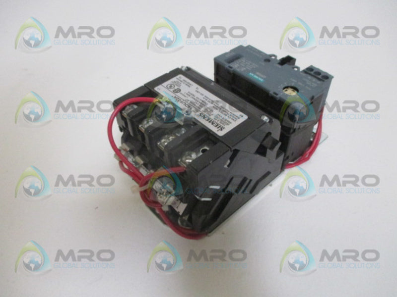 SIEMENS 14DUC32AA STARTER 240V (AS PICTURED) NSNP