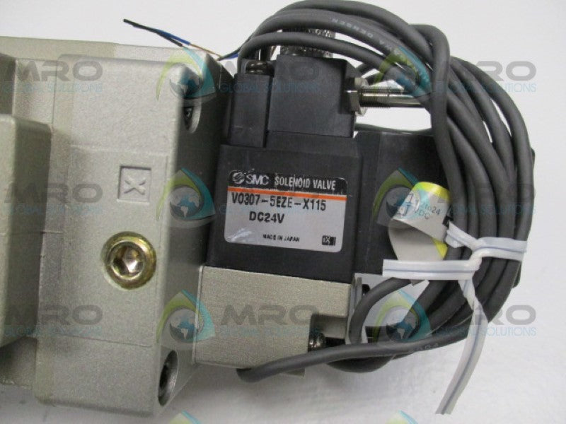 SMC VG342-5EZ-04A-X22 VALVE 24VDC NSNP
