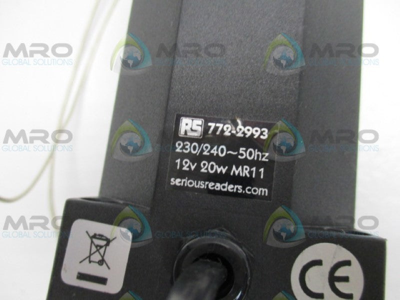 SERIOUS RS14120 772-2993 230/240V (AS PICTURED) UNMP