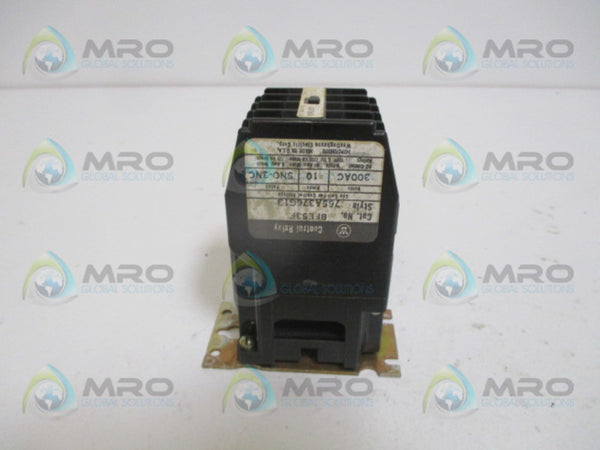 WESTINGHOUSE BFE53F CONTROL RELAY (AS PICTURED) UNMP