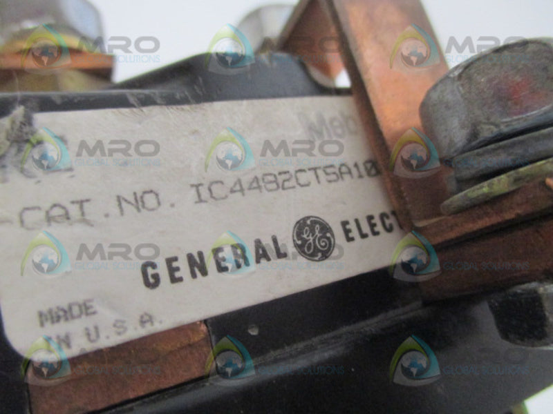 GENERAL ELECTRIC IC4482CTSA10 CONTACTOR (AS PICTURED) UNMP