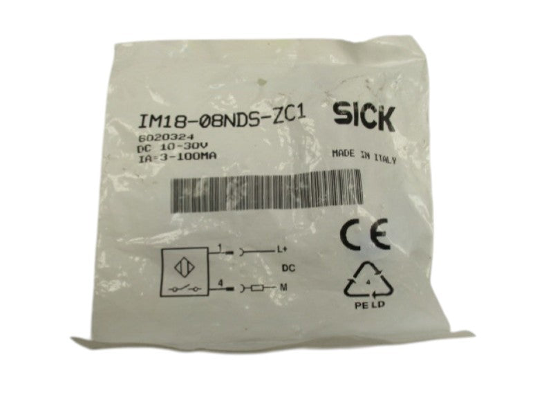 SICK IM18-08NDS-ZC1 PROXIMITY SENSOR 10-30VDC NSMP