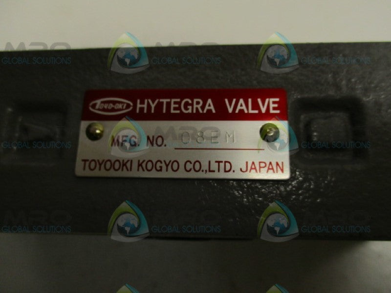 TOYOOKI KOGYO HK3H-W-Y2-025B HYTEGRA VALVE NSNP