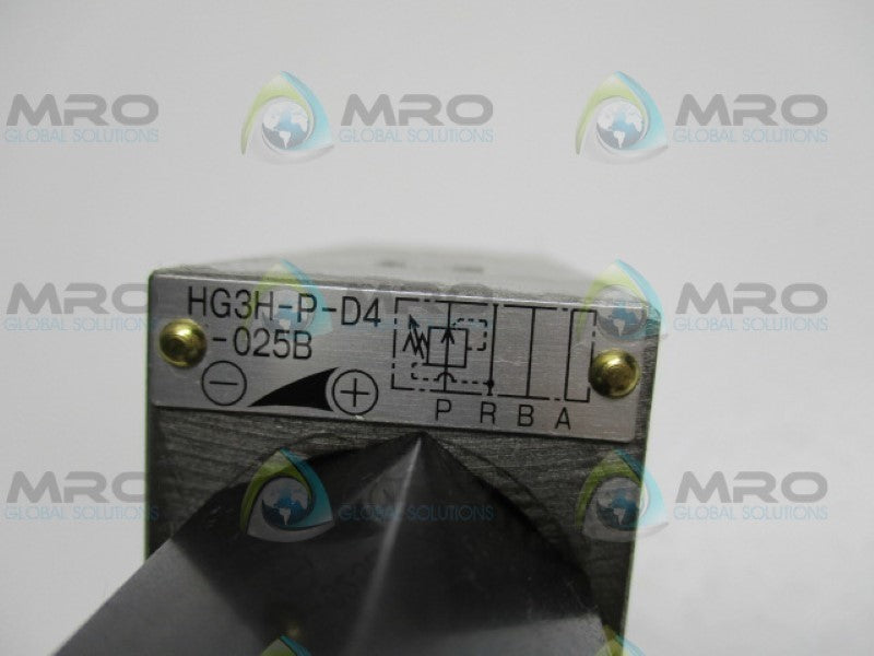 TOYOOKI KOGYO HG3H-P-D4-025B  HYTEGRA VALVE NSNP
