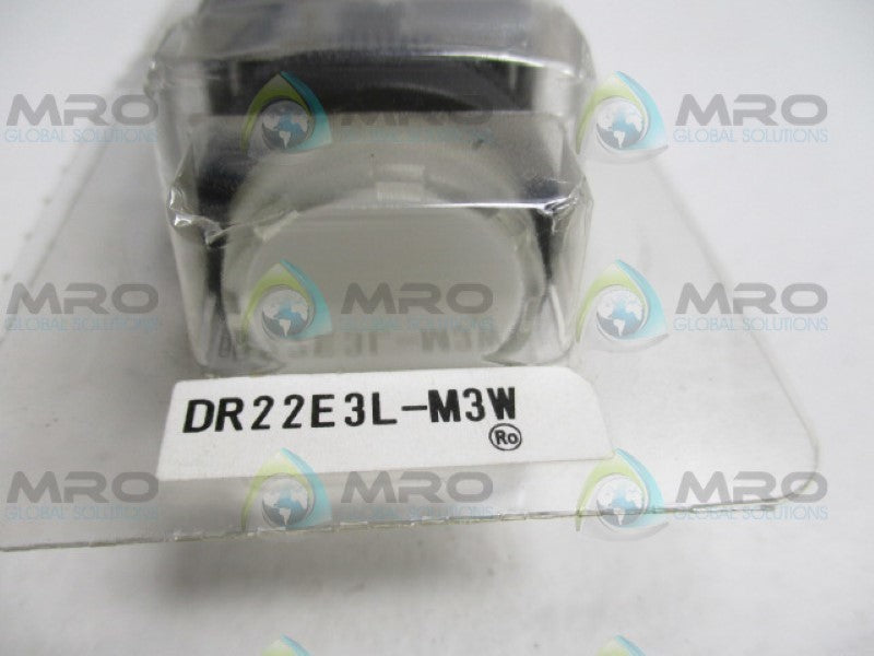 FUJI ELECTRIC DR22E3L-M3W WHITE PILOT LIGHT NSMP