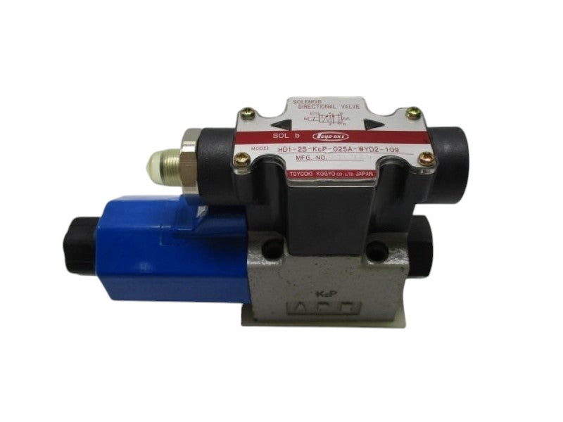 TOYOOKI KOGYO HD1-2S-KCP-025A-WYD2-109 DIRECTIONAL VALVE 24VDC NSNP