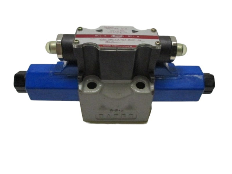 TOYOOKI KOGYO HD1-2WD-BCA-03A-WYD2-109 DIRECTIONAL VALVE 24VDC NSNP