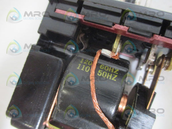 SQUARE D 8501-FPO-22 RELAY 120V (AS PICTURED) NSNP