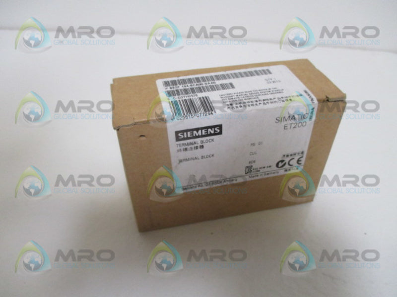 SIEMENS 6ES7 194-6CA00-0AA0 TERMINAL BLOCK NSMP