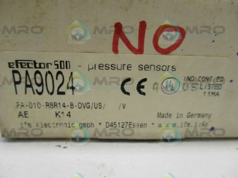 IFM EFECTOR PA9024 NSMP