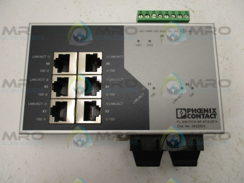 PHOENIX CONTACT 2832933 FLSWITCHSF6TX/2FX NSMP