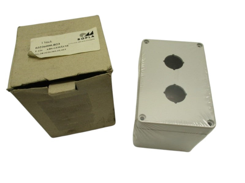 BOPLA ABS-GEHAUSE 03226000.B23 2-UNIT ENCLOSURE NSMP