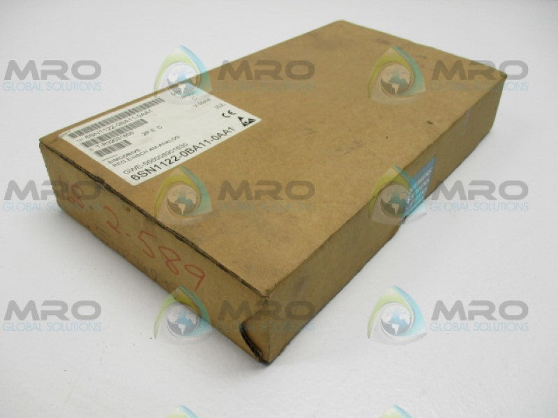 SIEMENS 6SN1122-0BA11-0AA1 SIMODRIVE 611 CONTROL UNIT NSFS