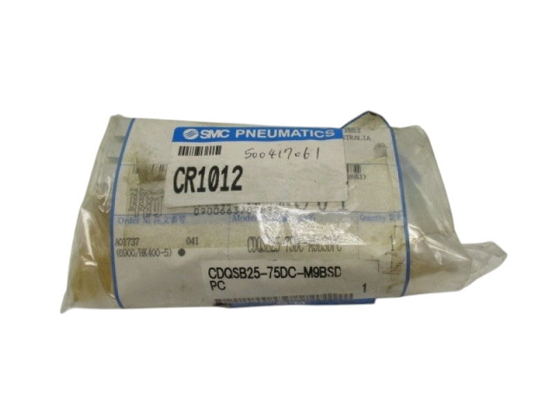 SMC CDQ2B25-75DC-M9BSDPC CYLINDER NSMP