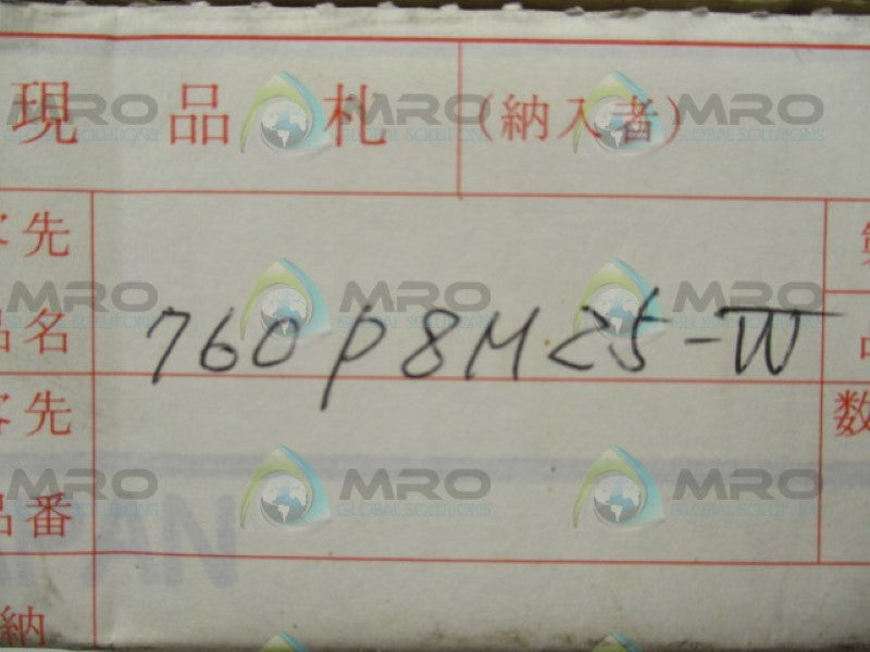 SUBAKI 760P8M25-W BELT NSMP