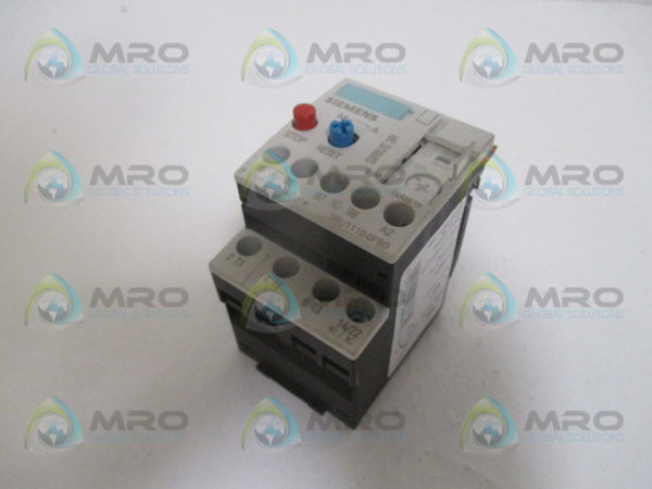 SIEMENS 3RU1116-0FB0 OVERLOAD RELAY 0,5-0,35A UNMP