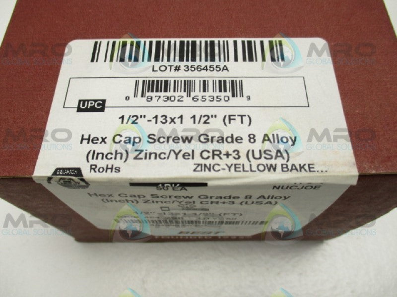 BRIGHTON BEST 454298-PG HEX CAP SCREW (PKG OF 50) NSFS