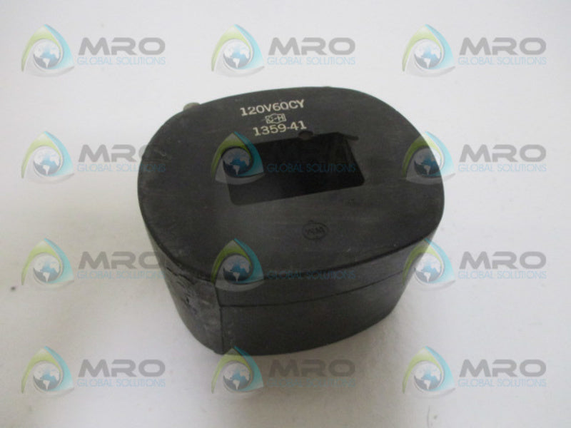 CUTLER HAMMER 9-1359-41 COIL 120V (AS PICTURED) UNMP