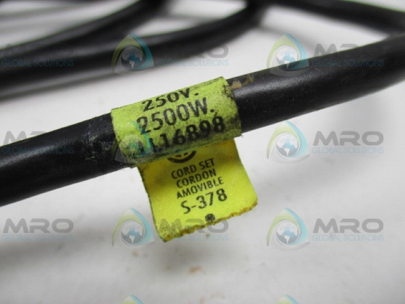 ELECTRICORD LL16898 CORDSET UNMP