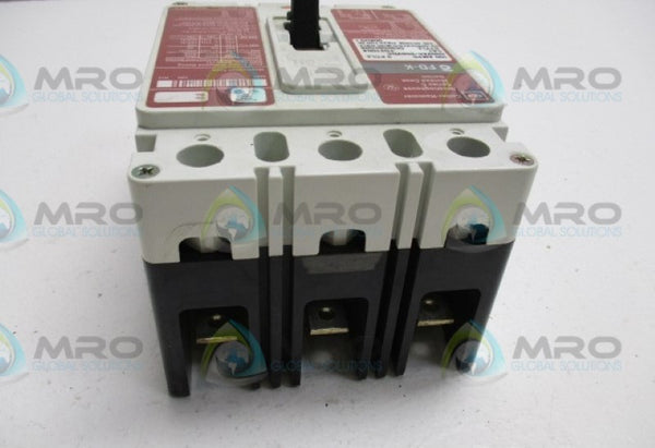 CUTLER HAMMER FD3100K CIRCUIT BREAKER 100A RED FACE NSMP
