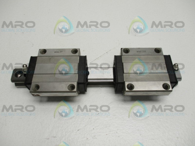 THK HSR25 WG6L57 WG6F308 LINEAR RAIL UNMP