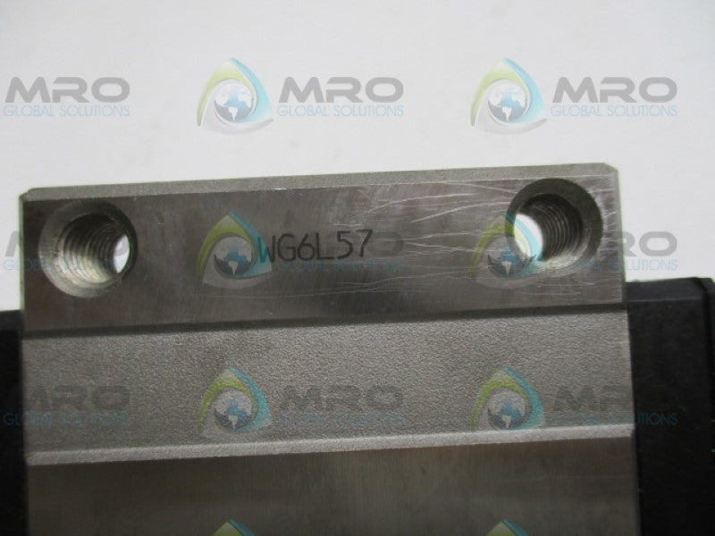 THK HSR25 WG6L57 WG6F308 LINEAR RAIL UNMP