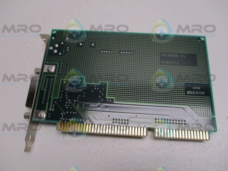NATIONAL INSTRUMENTS 181830F-01 INTERFACE CARD UNMP