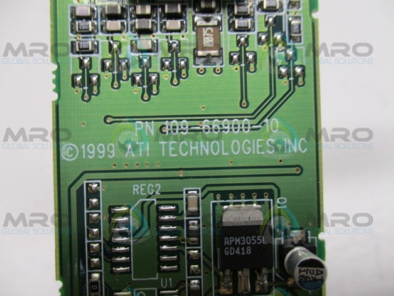 ATI TECHNOLOGIES 1025-35000 GRAPHICS CARD UNMP